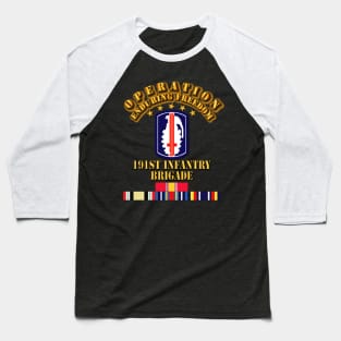 191st Infantry Brigade - Operation Endring Freedom Baseball T-Shirt